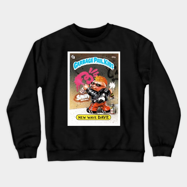 New Wave Dave Crewneck Sweatshirt by Scum & Villainy